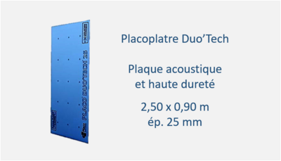 Placoplatre Duo'Tech