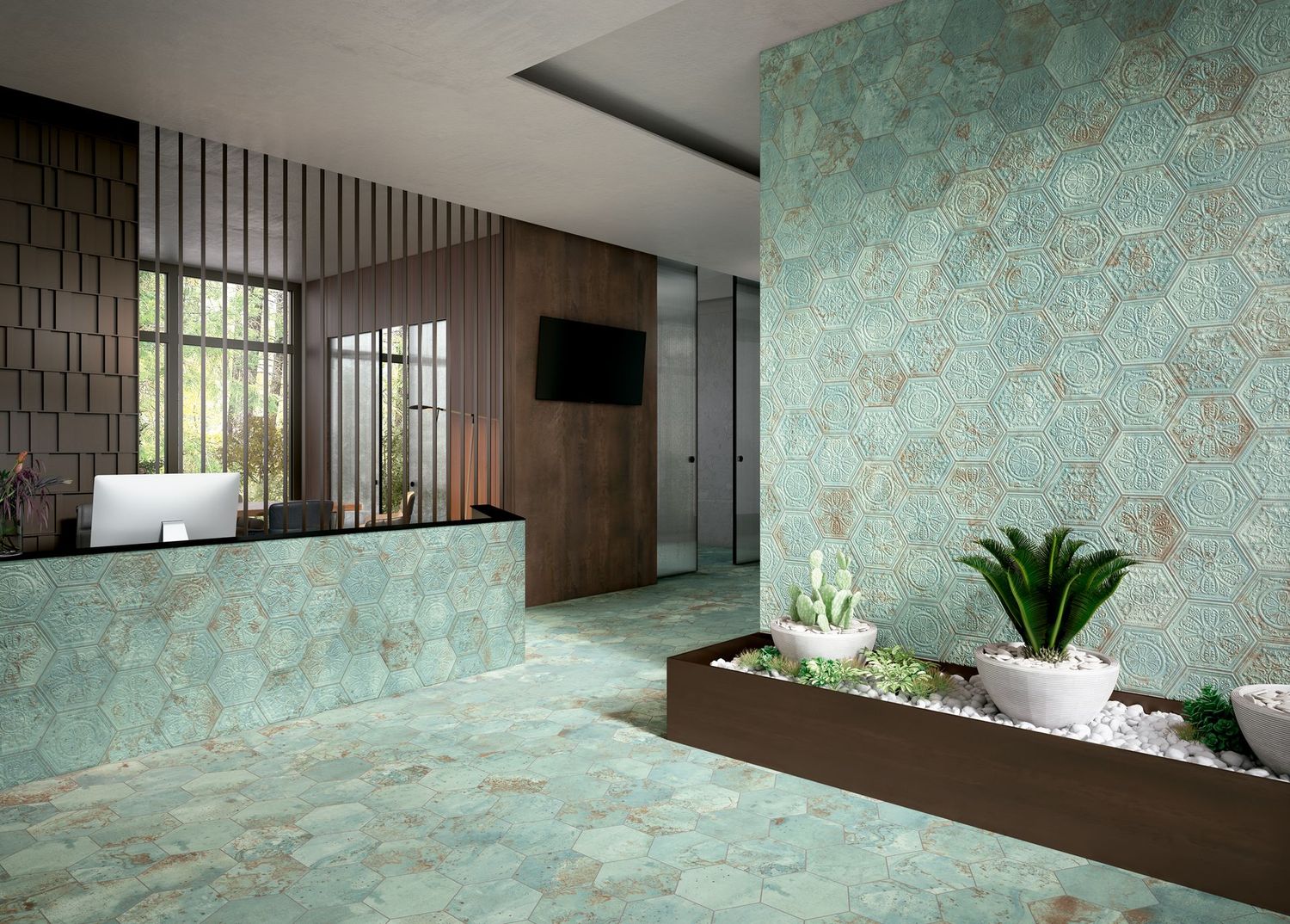 Zinc natural Hex