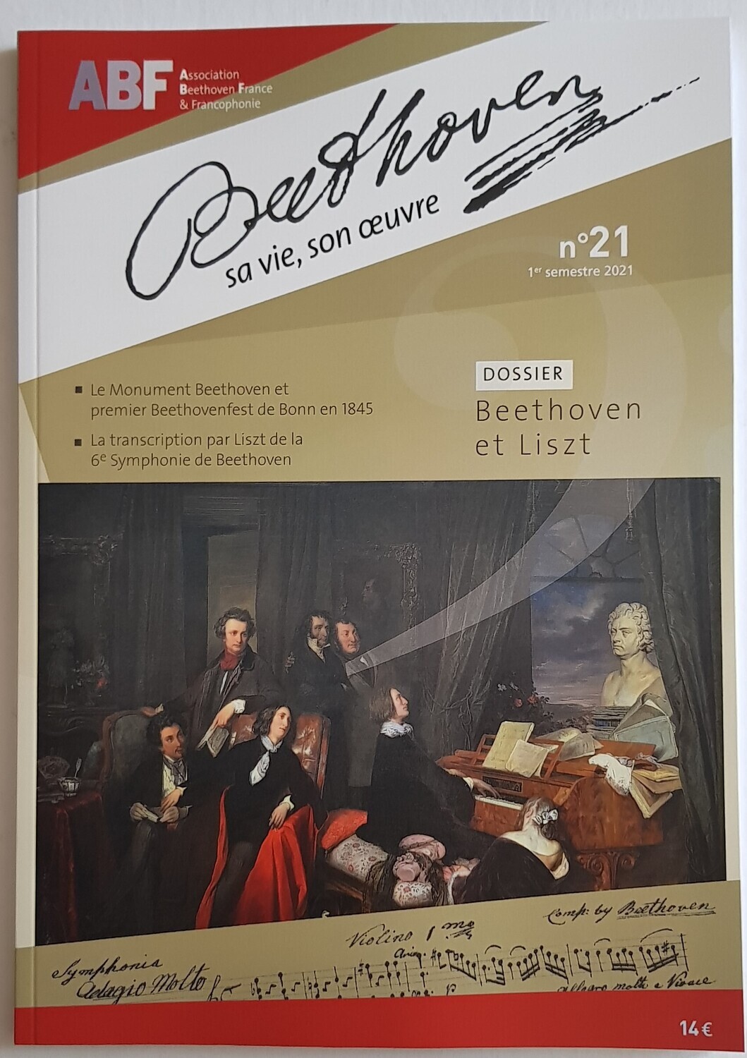 Beethoven Revue n°21, dossier spécial Beethoven et Liszt