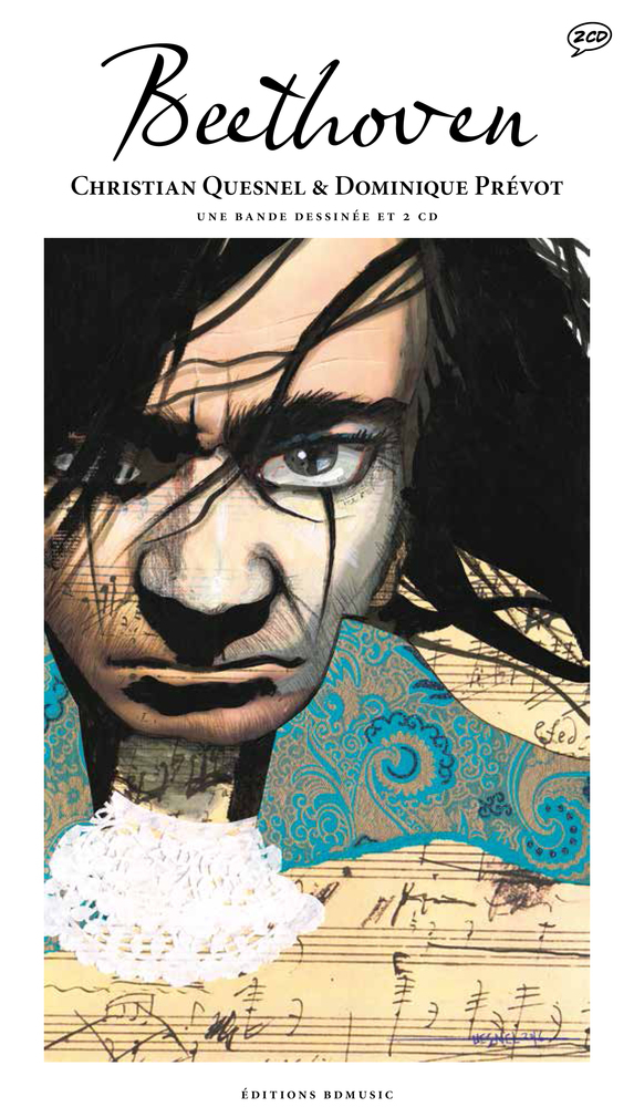 &quot;Beethoven&quot; : album graphique accompagné de 2 CD