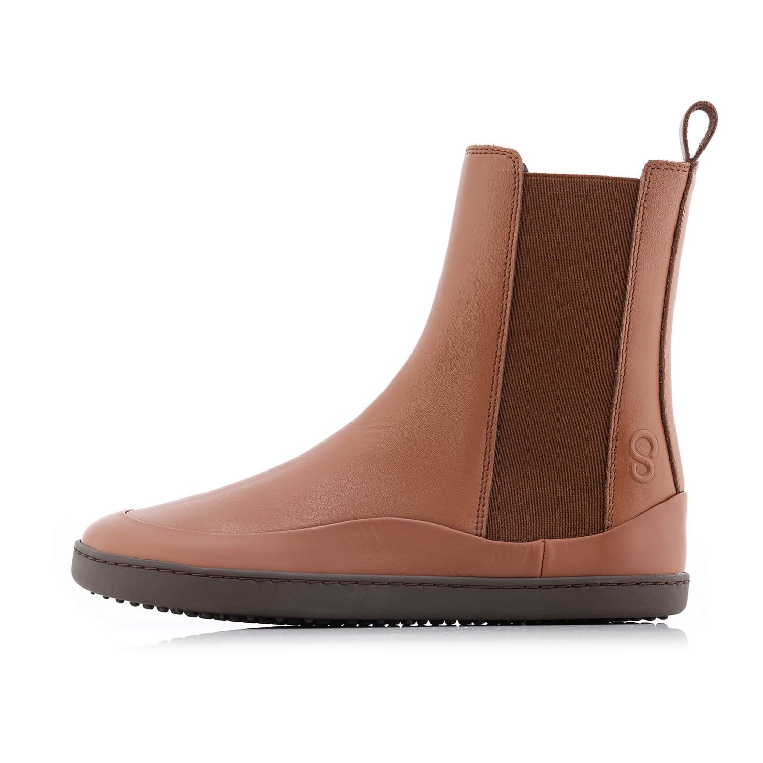 SHAPEN VICTORY Brown Chelsea Boots Size EU 38 &amp; 39