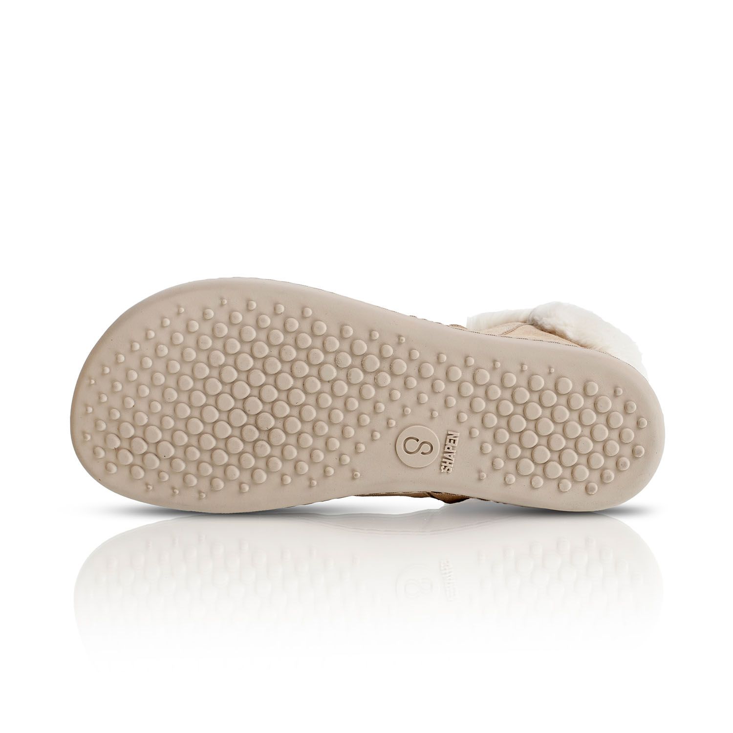 SHAPEN Fluffy Beige Size EU 38 &amp; 41