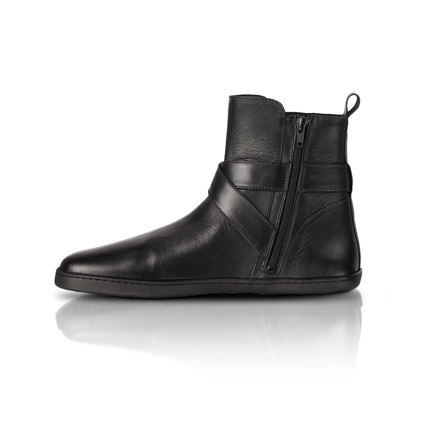 SHAPEN Divine Black Ankle Boot