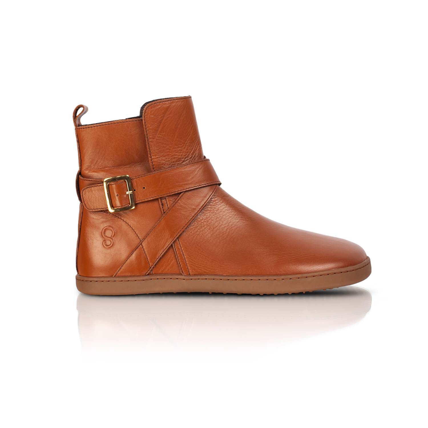 SHAPEN Divine Brown Ankle Boot Size EU 38 &amp; 39