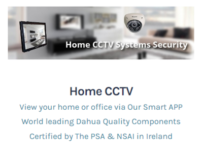 CCTV Installation &amp; Maintenance Services POA