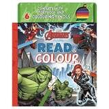 Marvel Avengers Read &amp; Colour