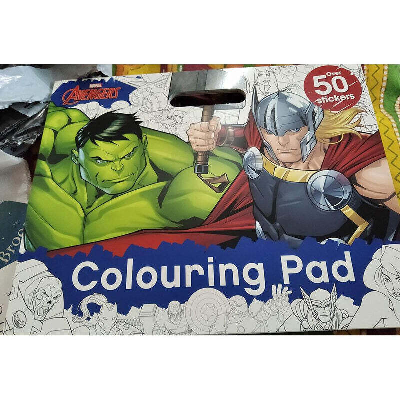 Marvel Avengers  Colouring Pad