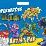 Z - Superheroes  Artist Pad