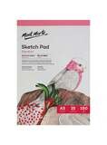 Mont Marte Sketch Pad White Paper A5 150gsm 25 Sheet - MSB0056