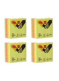 Deli Multi Colour Sticky Notes, 2 x 2 inch, 4 Pieces, Multicolour