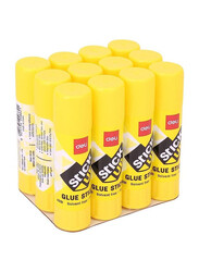 Deli Glue Stick, 12 x 18g, White