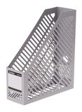 Maxi Plastic Magazine File Holder, Grey