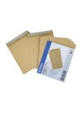 Maxi Peel &amp; Seel Envelopes, 12 x 10inch, 100 gsm, 50 Pieces, Brown