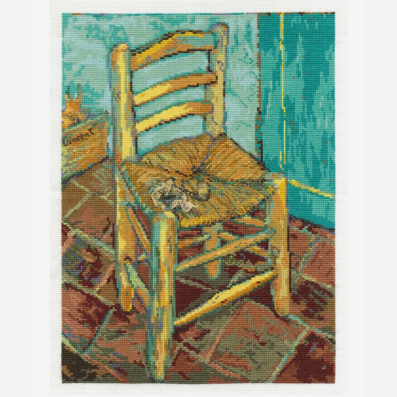 DMC Cross Stitch Kit - The National Gallery (Van Gogh&#39;s Chair)