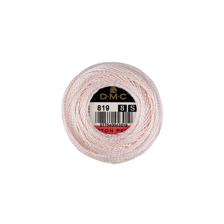 DMC Coton Perlé 8 Embroidery Thread (The Pink Shades)