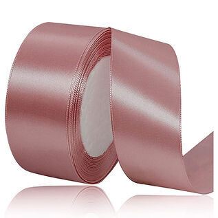 Old Rose Color Satin Ribbon 1.5&quot;inch Wide 25Yards Each Roll for DIY Crafts