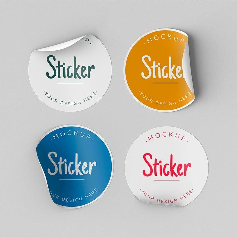 Round PVC Sticker