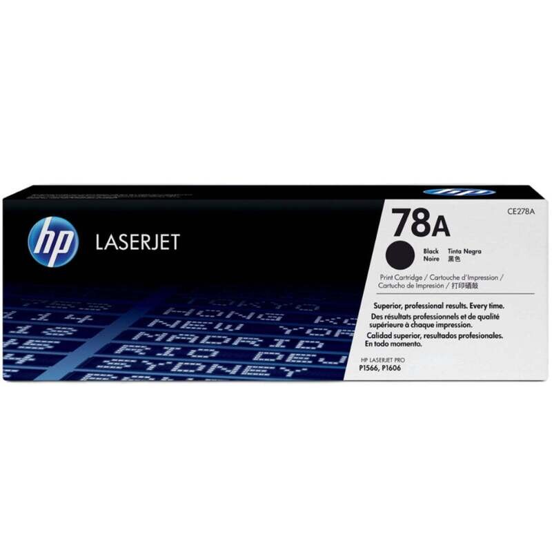 HP 78A Black Toner Cartridge - CE278A