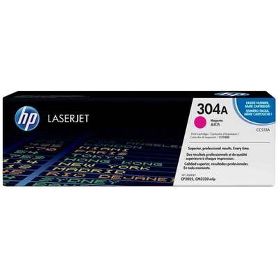 HP 304A Magenta Toner Cartridge - CC533A