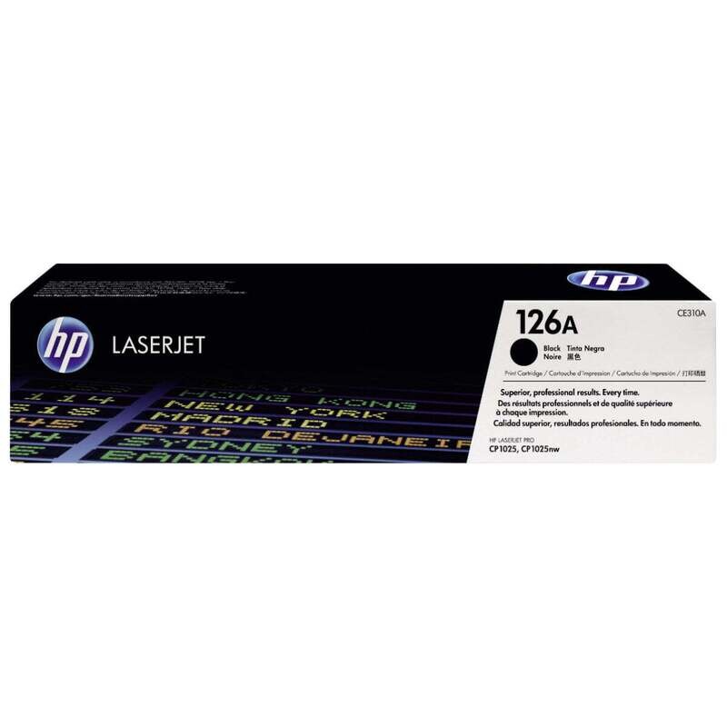 HP 126A Black Toner Cartridge - CE310A