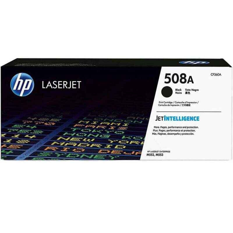 HP 508A Black Toner Cartridge - CF360A