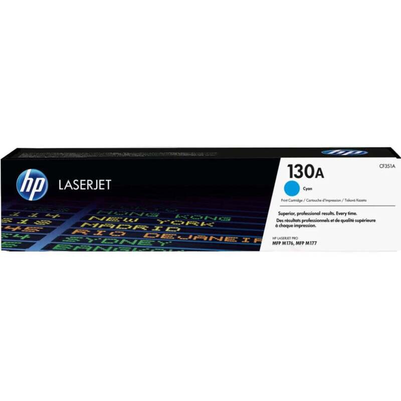 HP 130A Cyan Toner Cartridge - CF351A