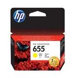 HP 655 Yellow Ink Cartridge - CZ112AE