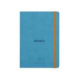 RHODIA Perpetual undated Diary A5, Soft PU Cover, 1Week/1Page, Turquoise