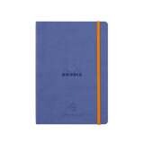 RHODIA Perpetual undated Diary A5, Soft PU Cover, 1Week/1Page, Blue