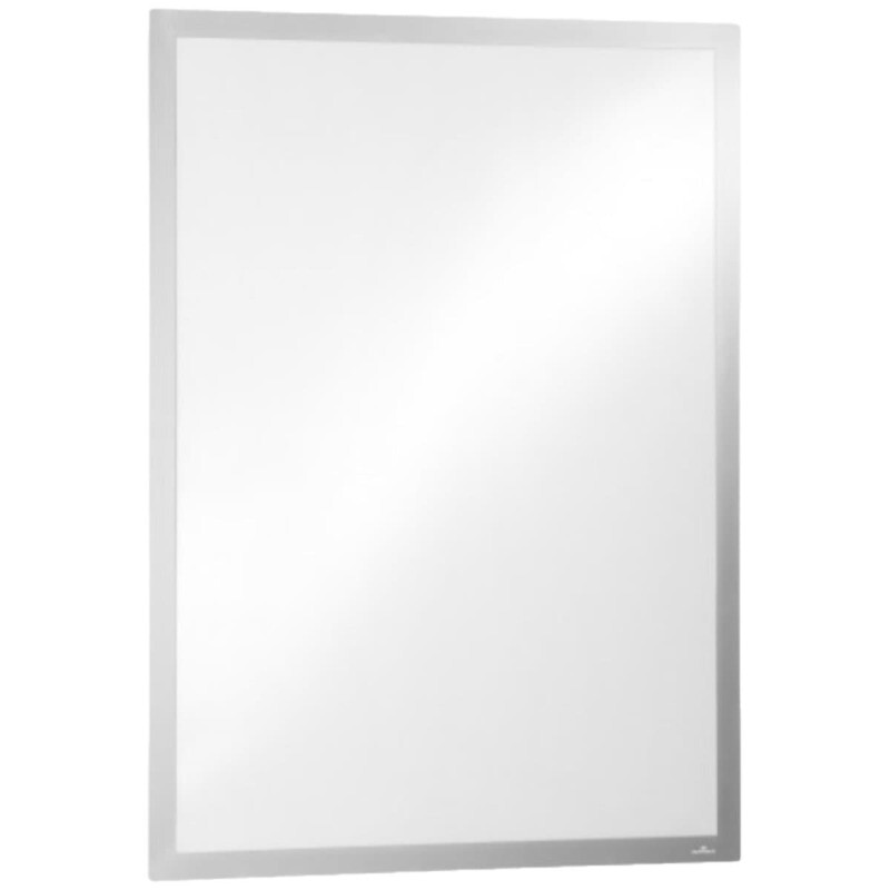 Durable DURAFRAME Poster, Self-Adhesive Magnetic Frame A1, Silver