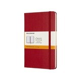 MOLESKINE Classic Notebook A5, hardcover, ruled, 240 pages, Red