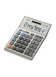 12-Digit Basic Calculator Silver/Grey