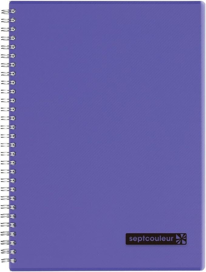 SEPTCOULEUR B5 Notebook - Purple