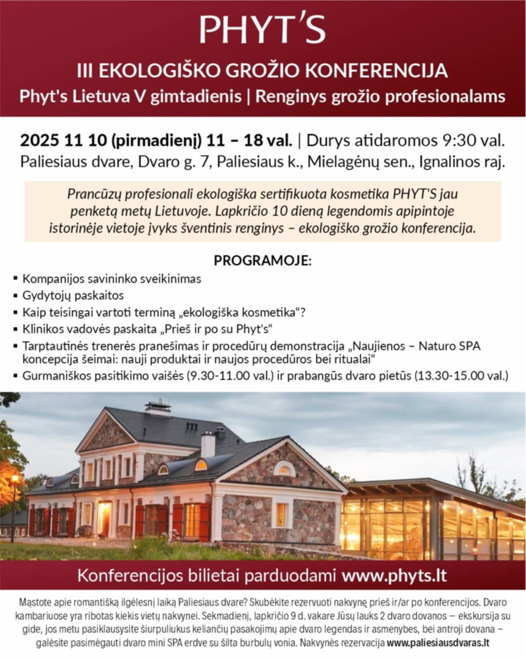 III ekologiško grožio konferencija