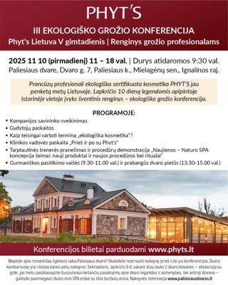 III ekologiško grožio konferencija