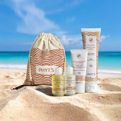 4 MINI produktų rinkinys medvilnės maišelyje