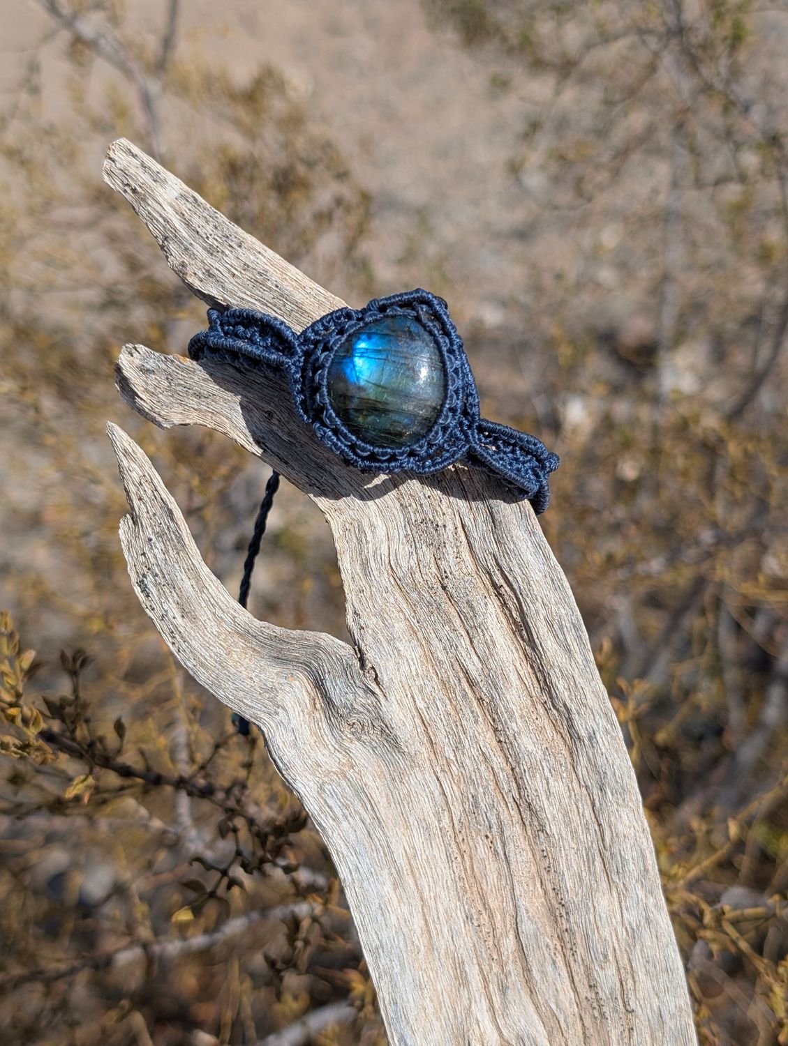 Labradorite Bracelet Adjustable 