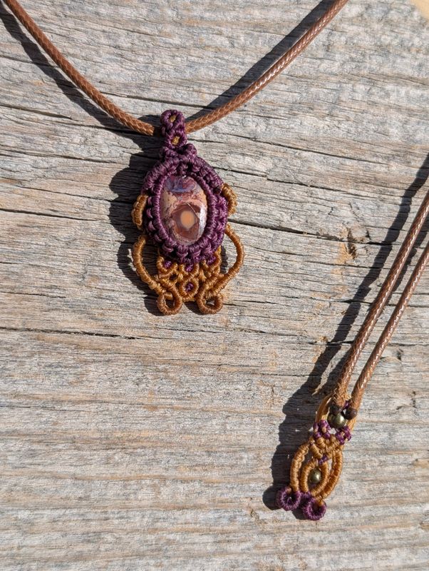 Mexican Fire Opal Pendant