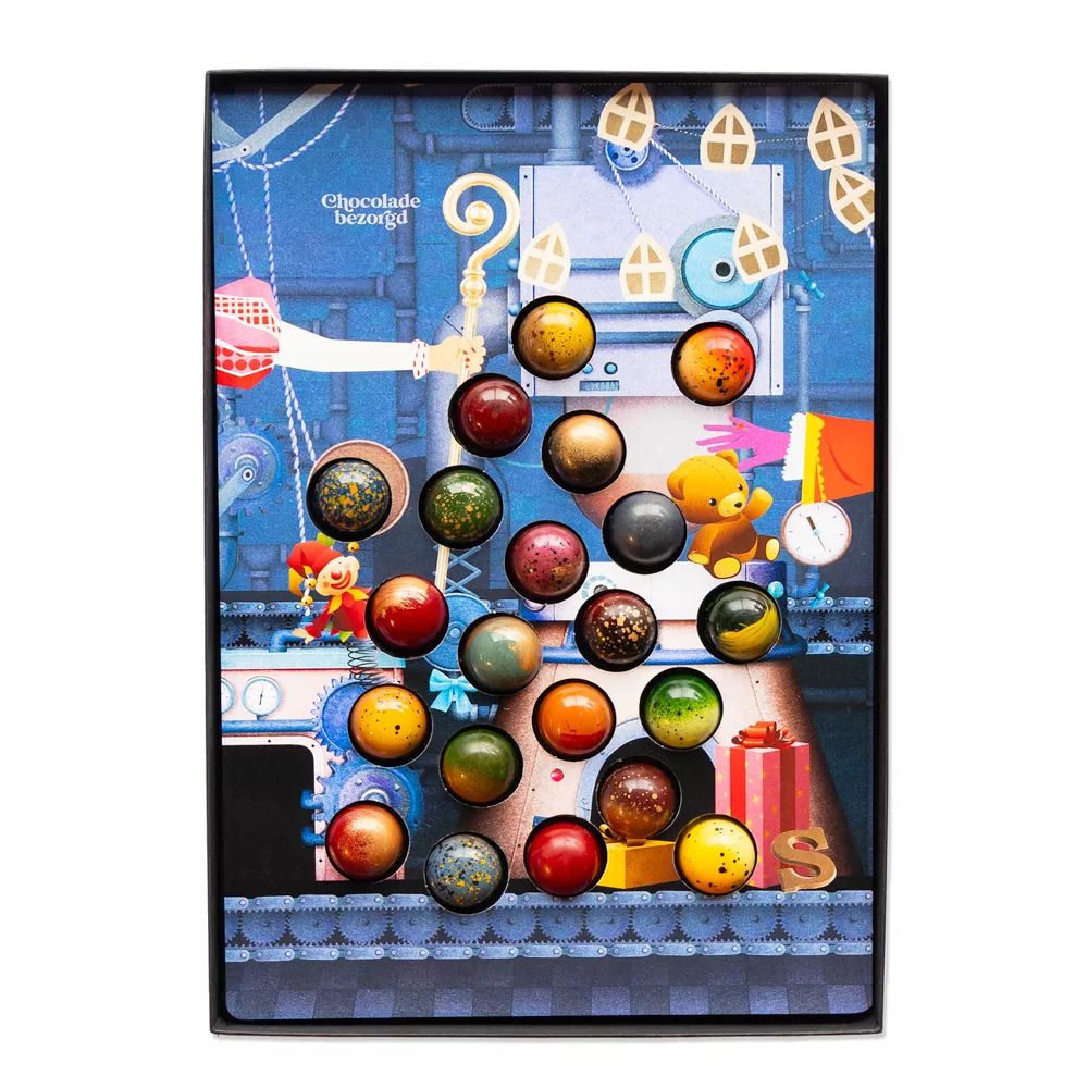 Chocoladebezorgd Sint Chocoladefabriek Box