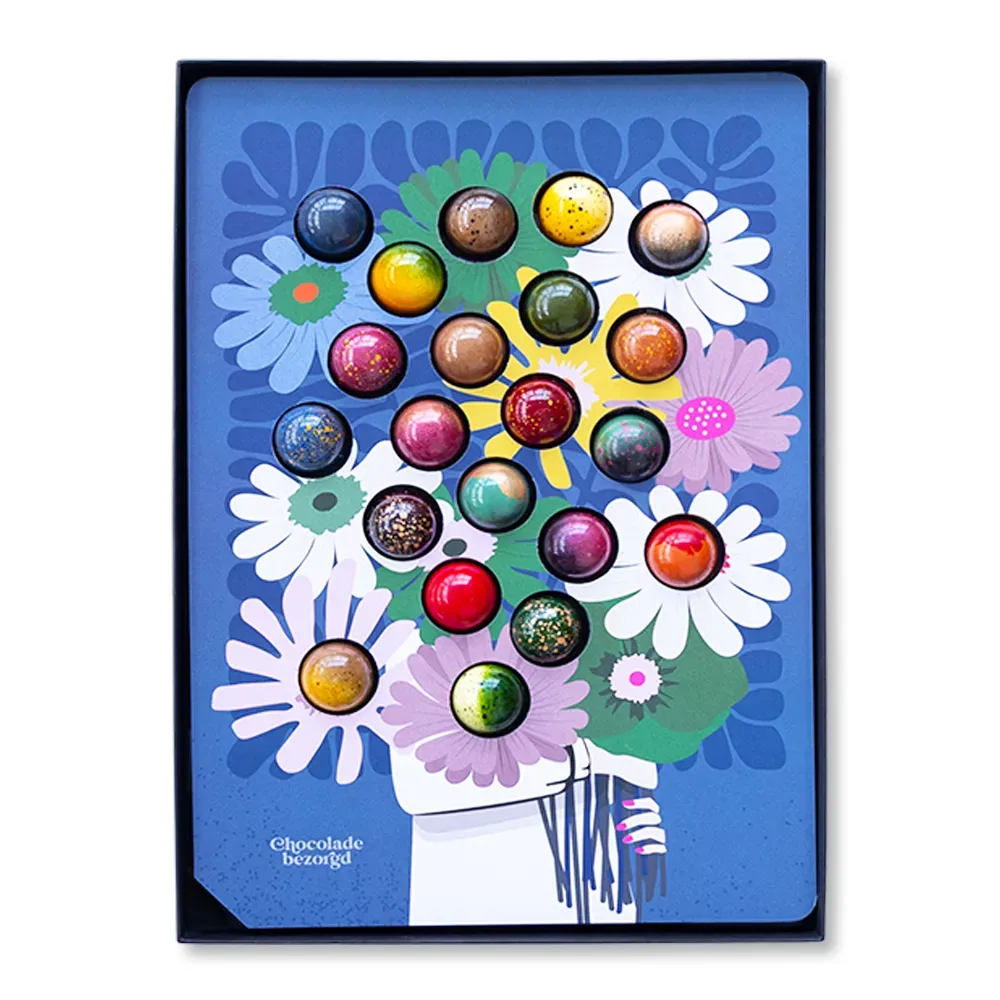Chocoladebezorgd Bloemen Box