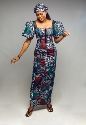Adire Stylish Gown