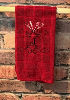Embroidered Kitchen Towels