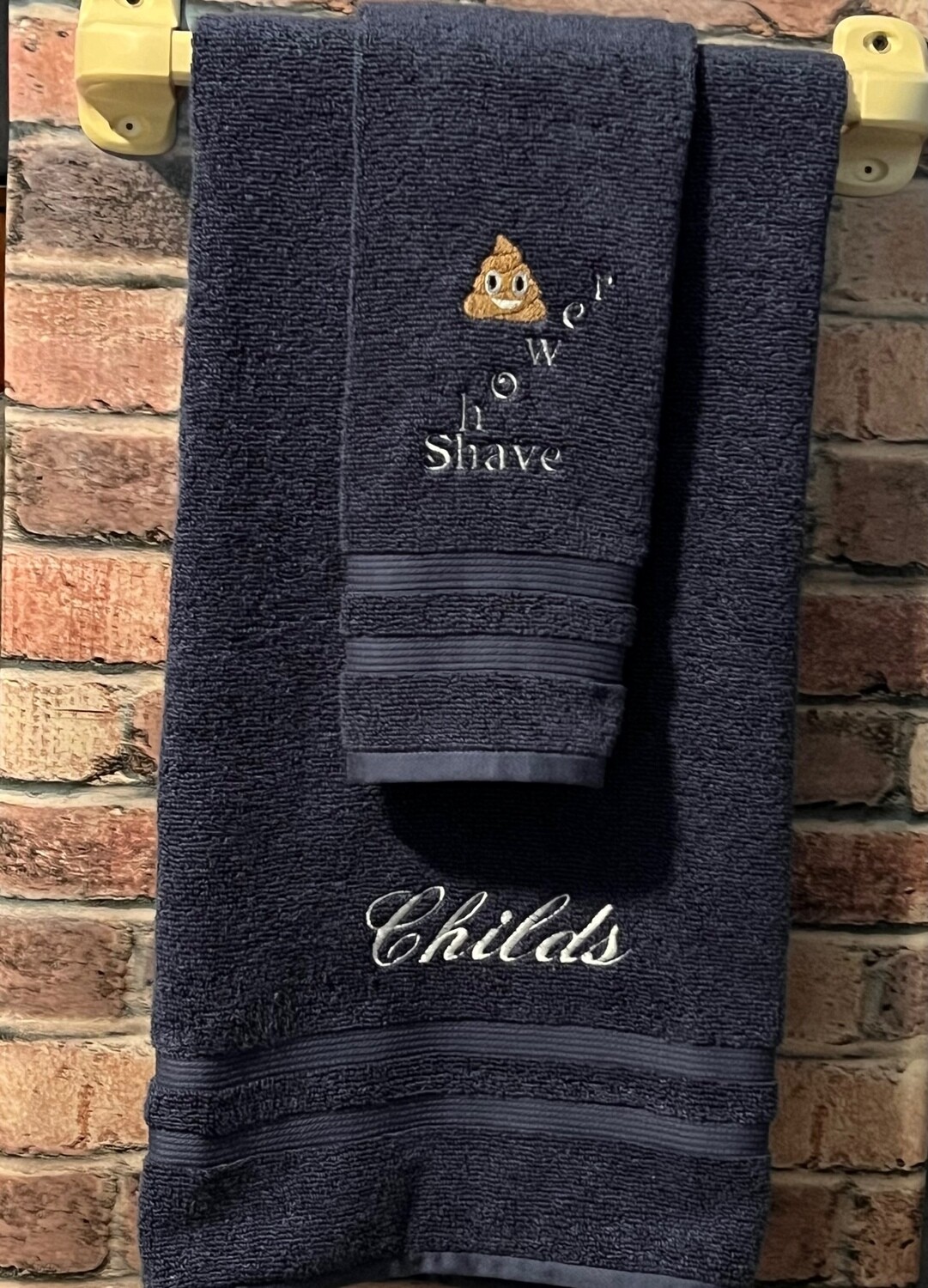 Embroidered Bath Towels