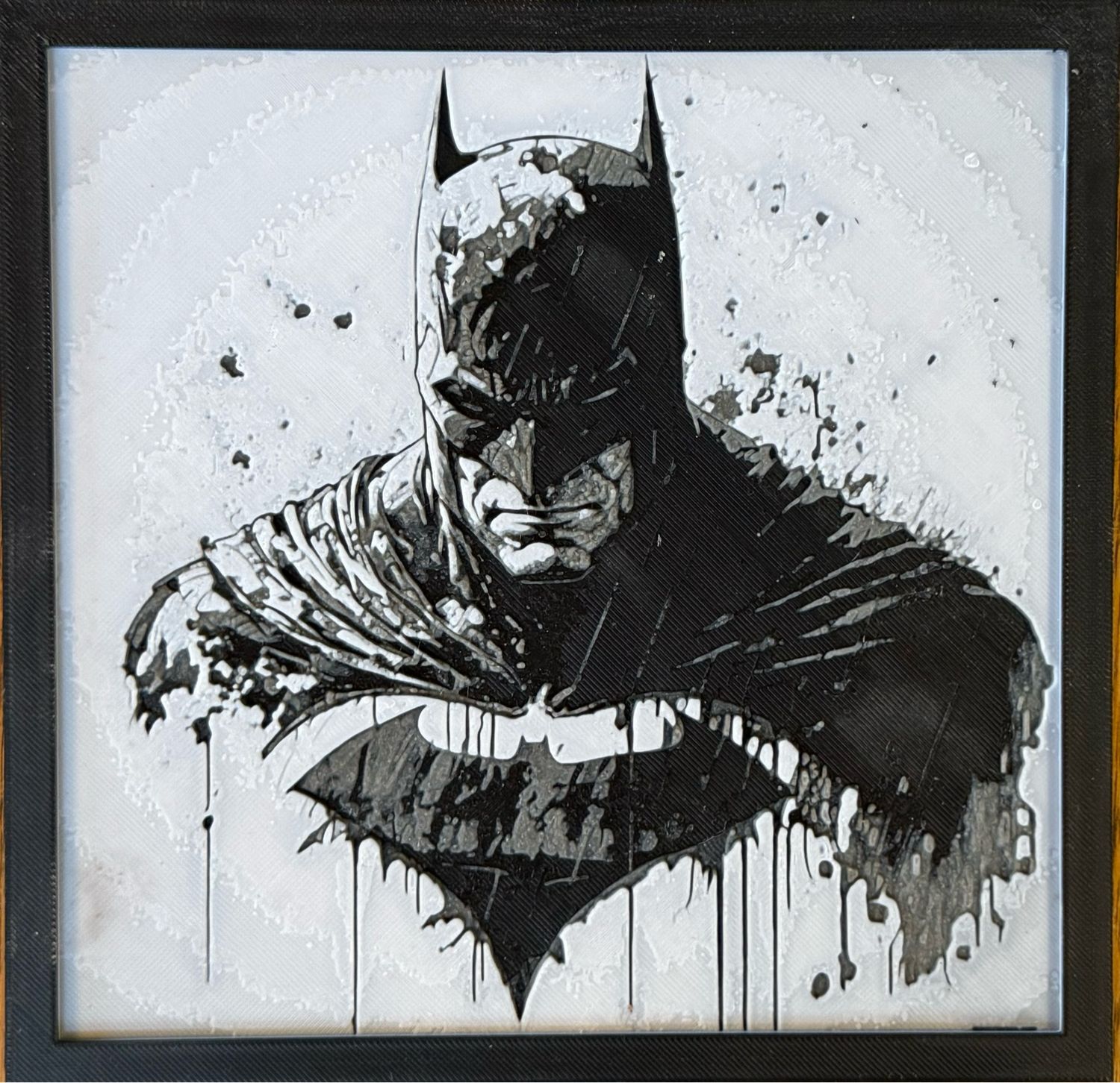 Dark Knight 3dPrinted FanArt Tile