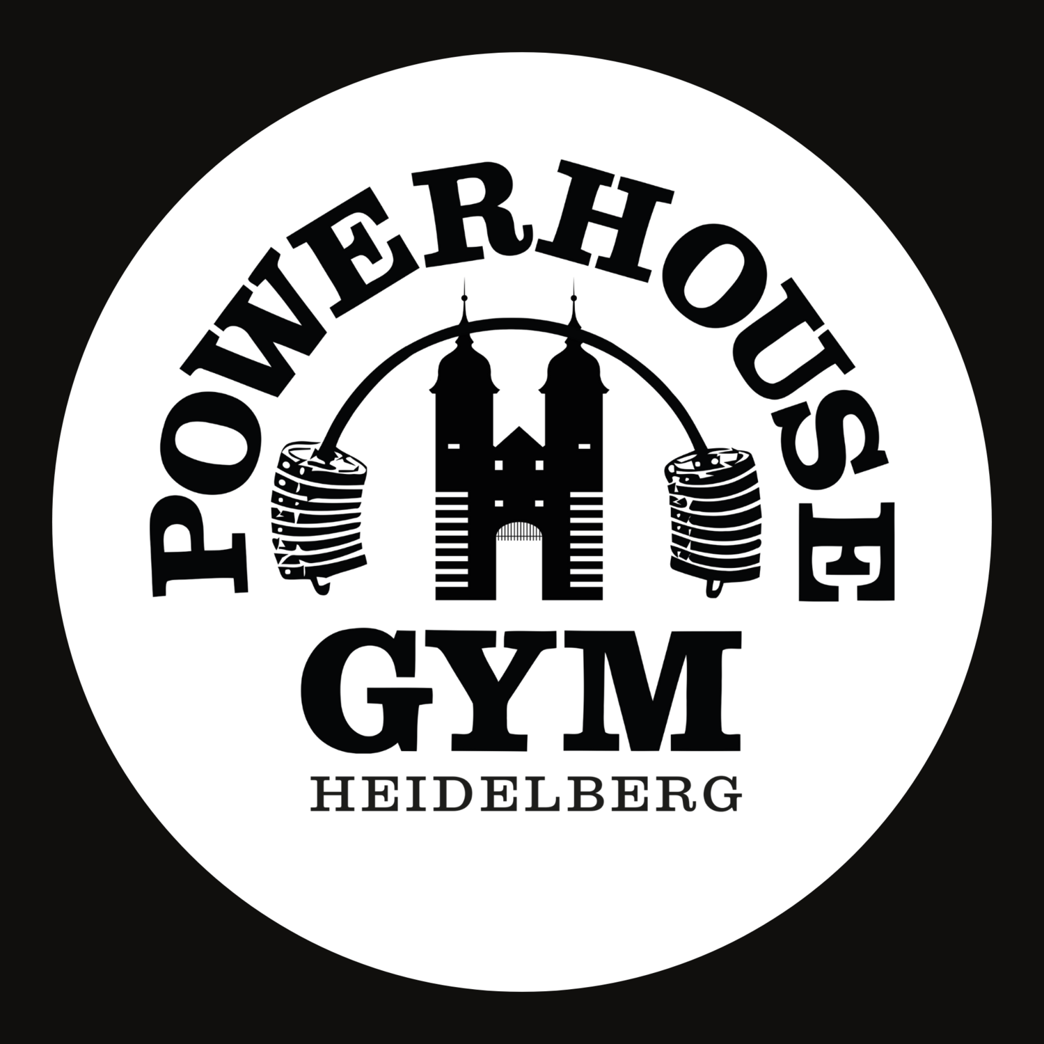 2 x POWERHOUSE STICKER