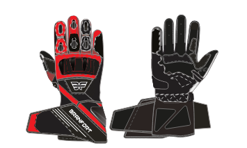 Branfort Leather Motorcycle Gloves