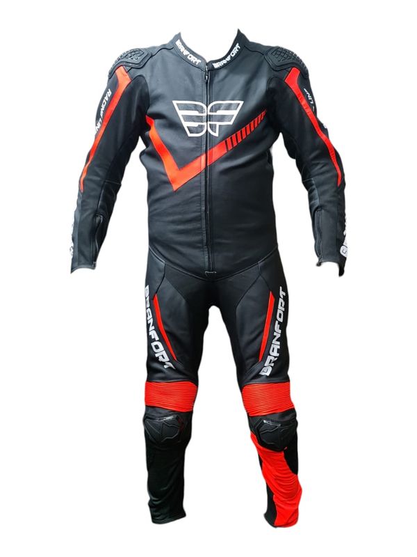 Branfort Ravento GP 1PC Race Suit Red Florescent