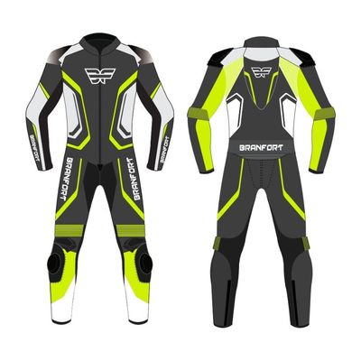 Branfort Leather Motorcycle Suit with Custom Design