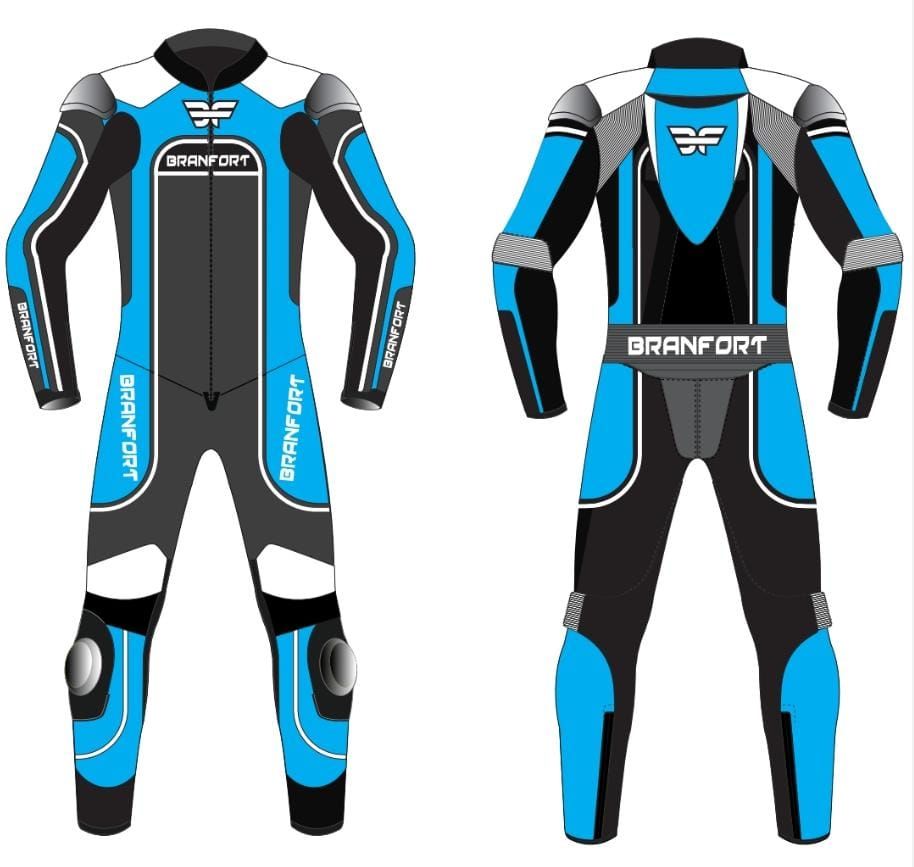 Branfort Leather Motorcycle Suit with Custom Design