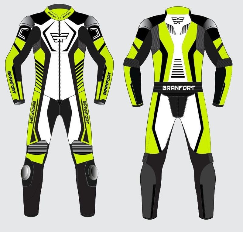 Branfort Leather Motorcycle Suit with Custom Design